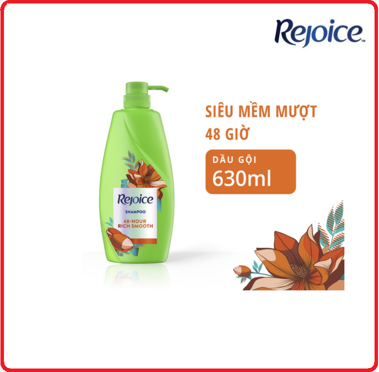 Dầu Gội REJOICE Siêu Mượt Chai 630ml