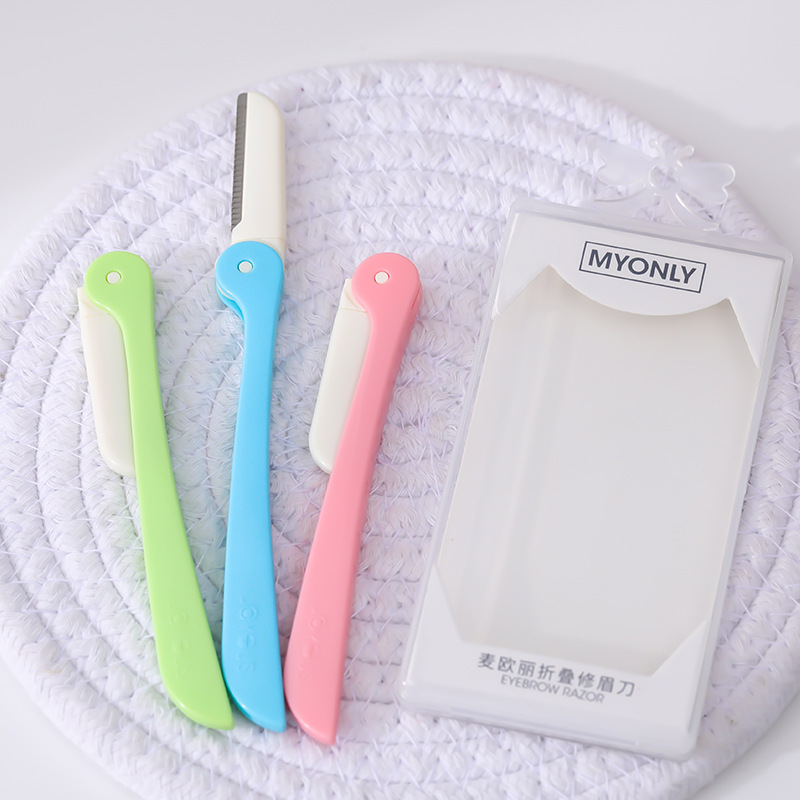 Set 3 dao cạo lông mày, dao tỉa lông mày