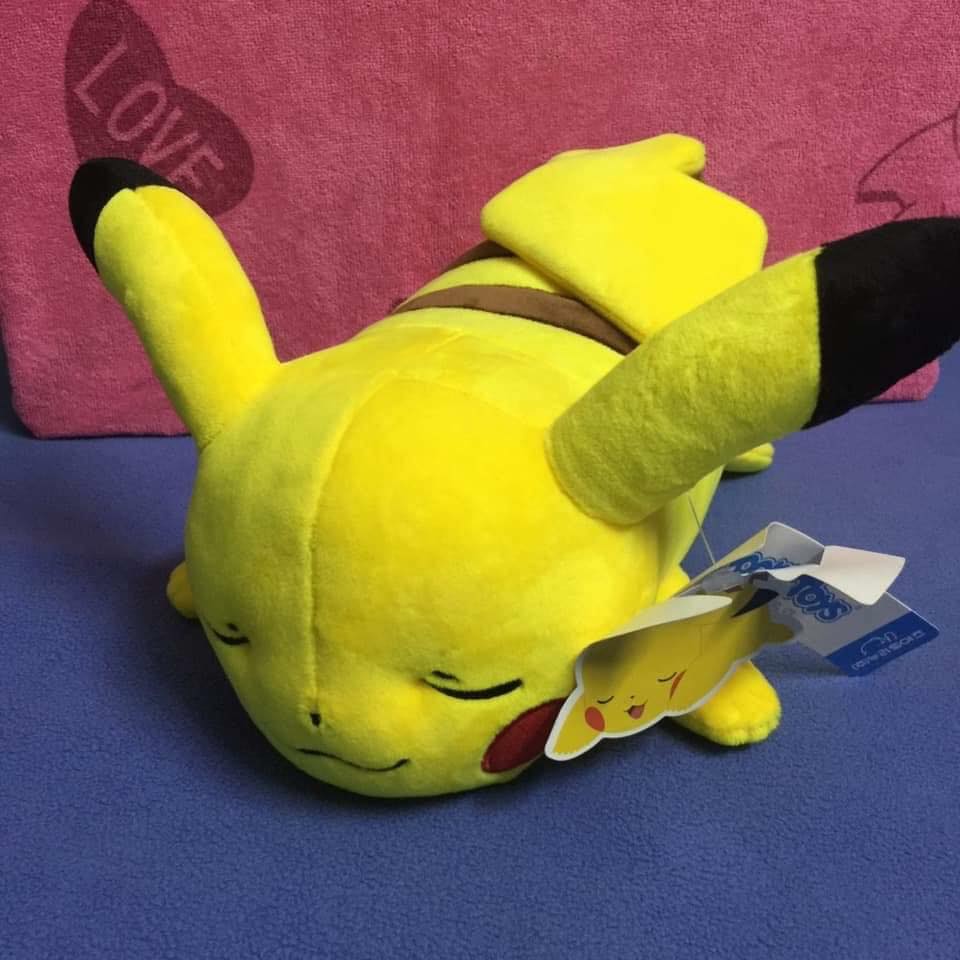 [HCM]Thú bông Pokemon - Pikachu dáng nằm