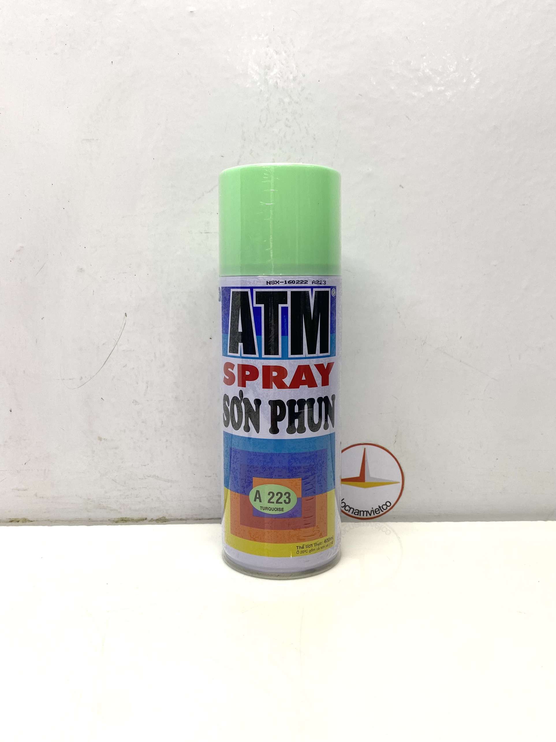Sơn phun, sơn xịt ATM màu xanh ngọc A223