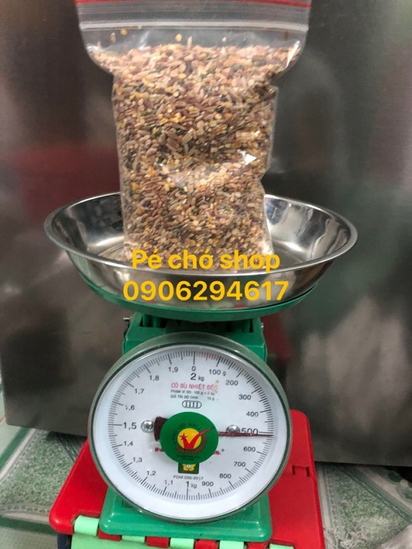 Đậu hạt Trộn 6 loại giá rẻ cho gà,chim,hamster...