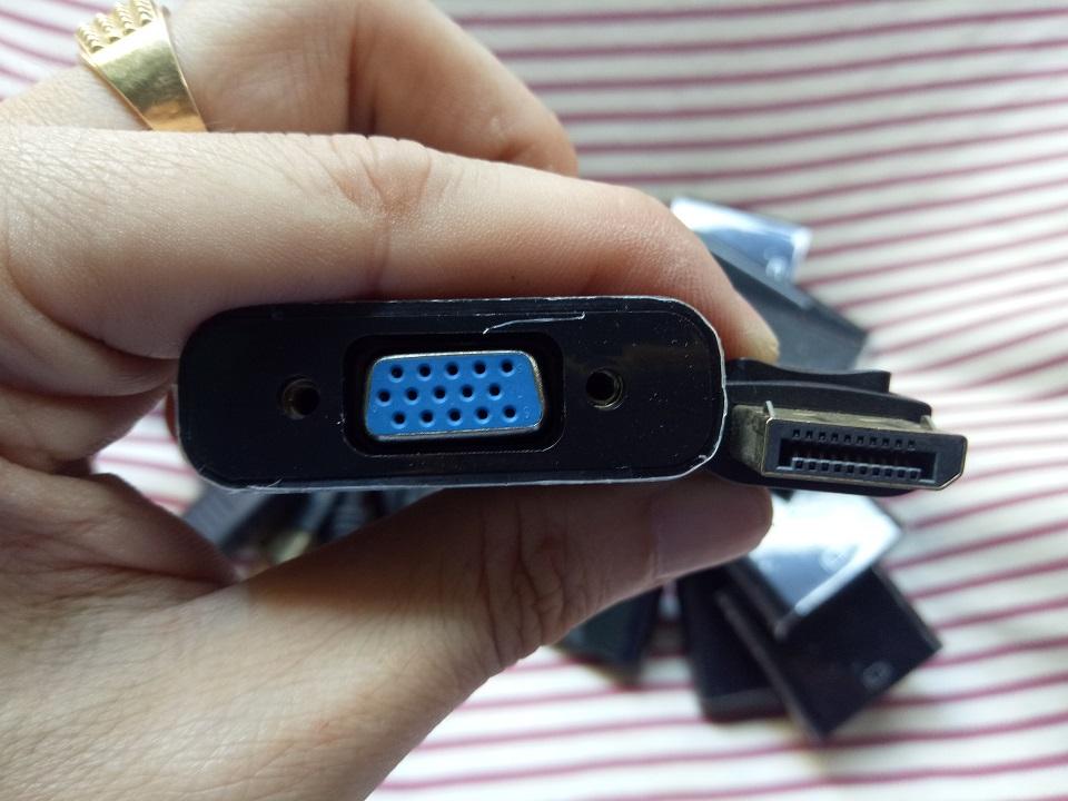 Cáp Chuyển đổi cổng Displayport ra cổng VGA