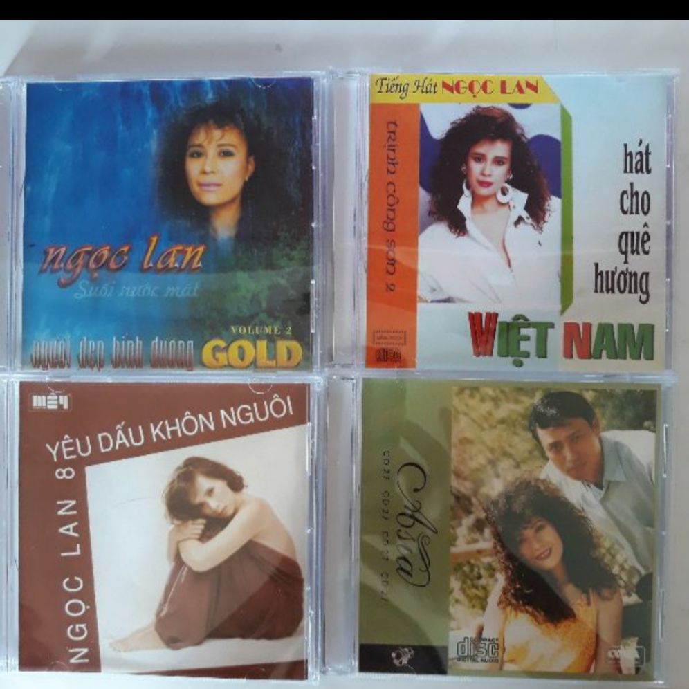Bộ 4 cd Ngọc Lan 2 Mitsu phono