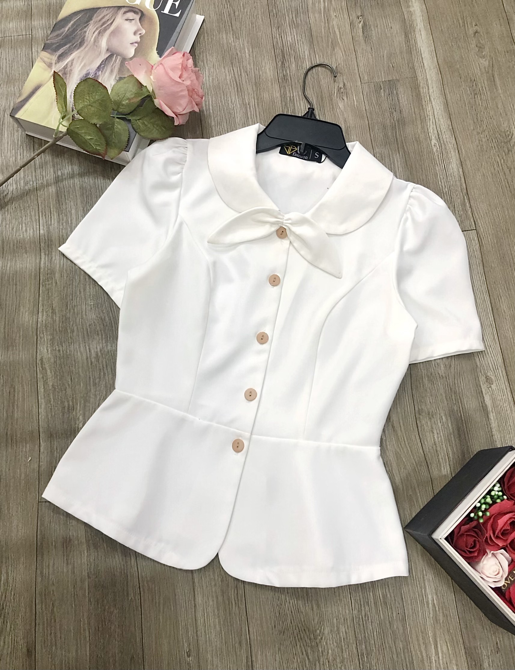 Áo kiểu sơ mi công sở có size lớn