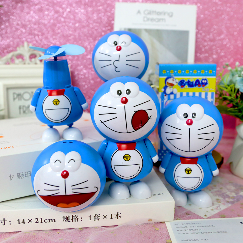 [HCM]QUẠT SẠC CẦM TAY 3 CÁNH DORAEMON