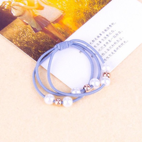 Buộc tóc hạt nhân tạo 3 vòng dây -gx247
