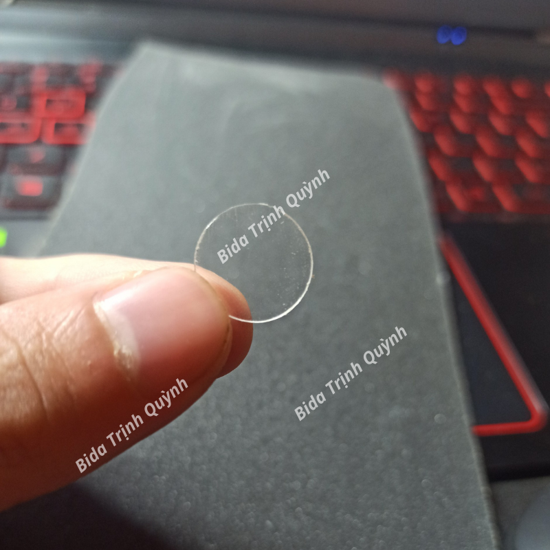 Kính trợ lực đầu cơ bida đầu Tẩy KAMUI CLEAR 14mm cao cấp phù hợp với  tất cả các loại cơ bida