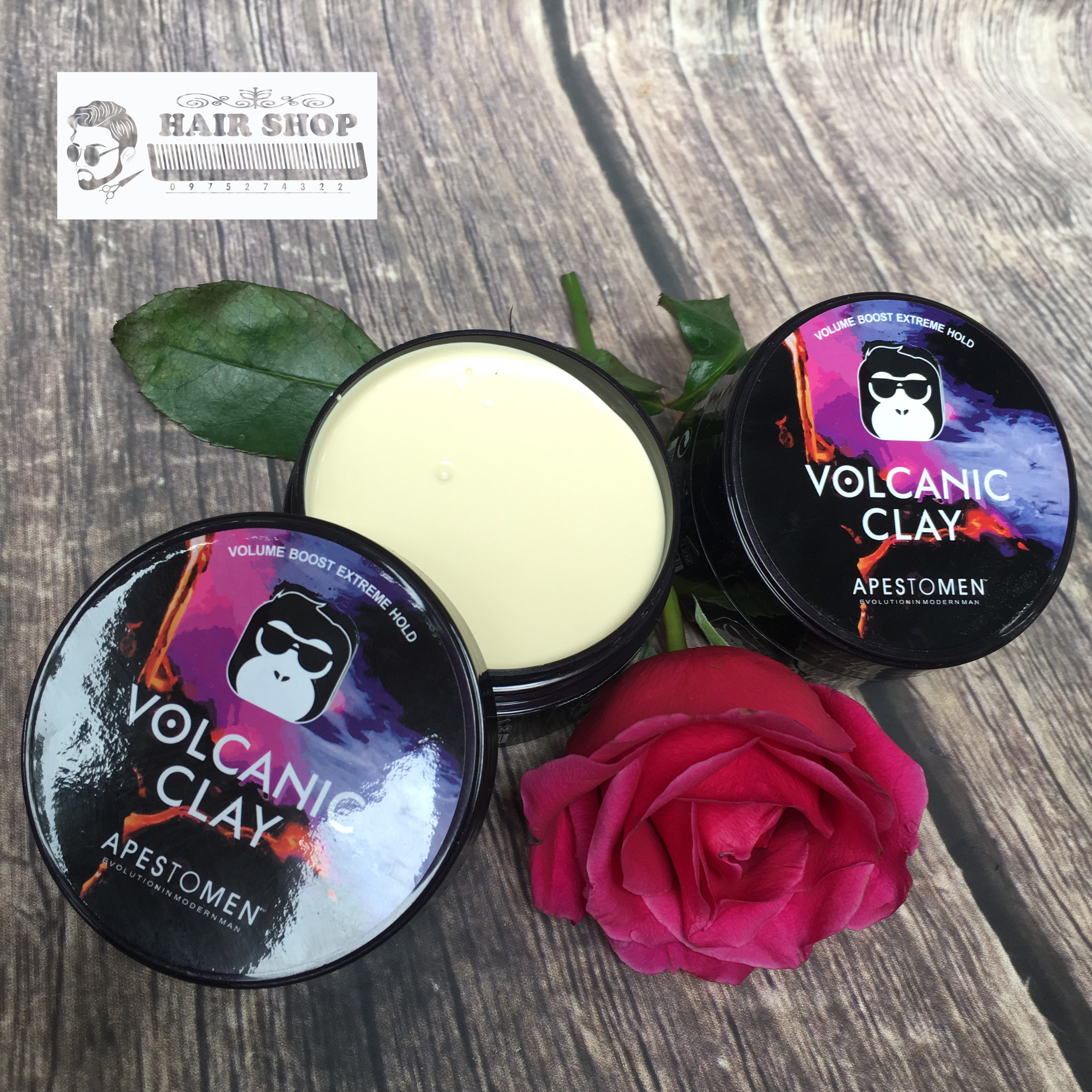 Sáp Vuốt Tóc Vol Clay 80g