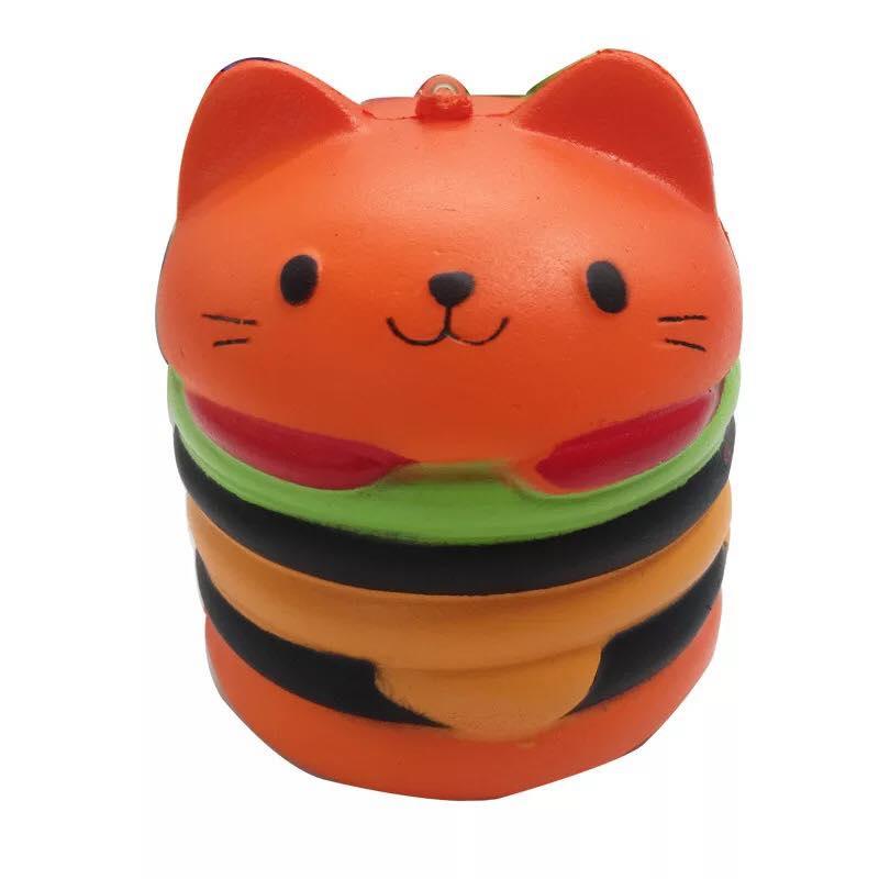 [HCM]Squishy bánh humbeger mèo chọn màu