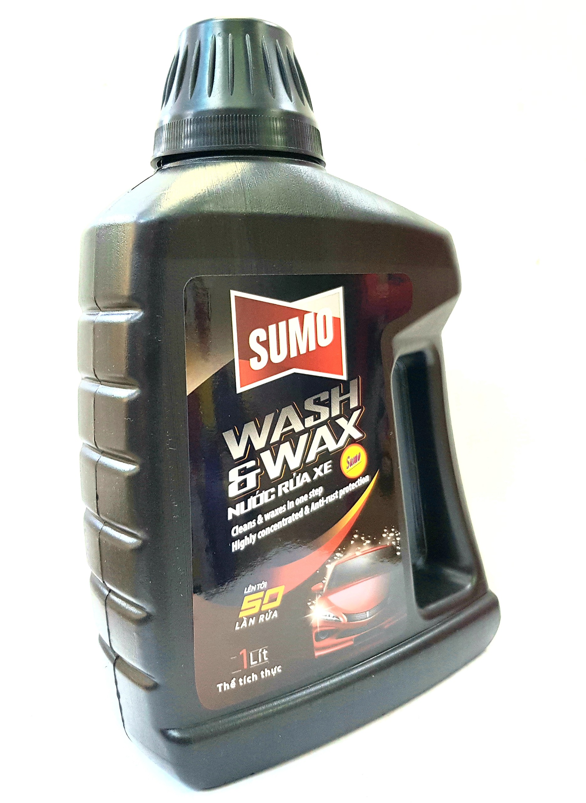 [HCM]Nước rửa xe mẫu mới sumo wash wax 1L- loại mới