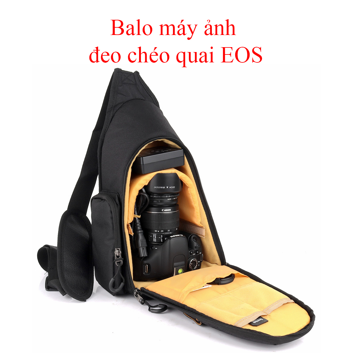[HCM]Balo máy ảnh đeo chéo 1 quai