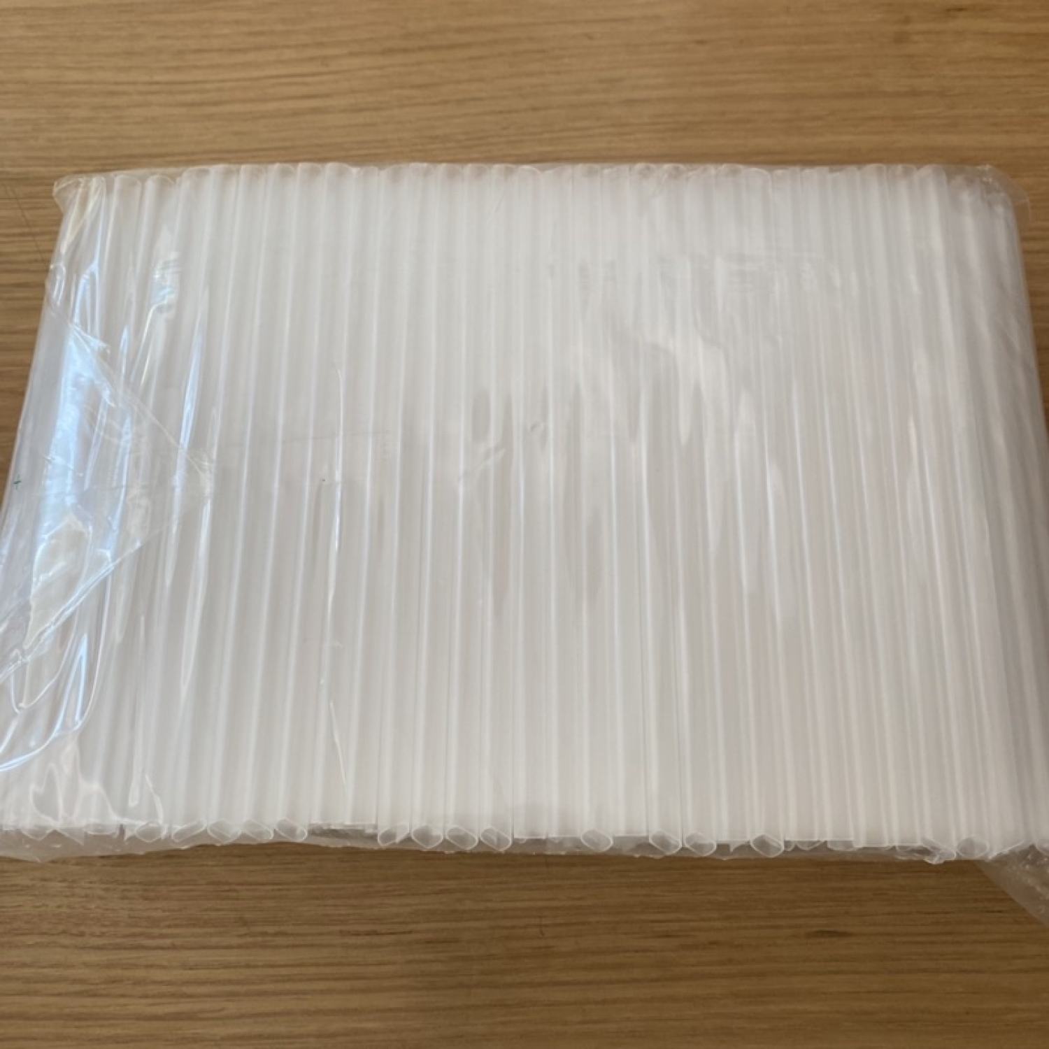 Ống Hút Trắng Trong Phi 6, 8, 12 Bịch 500g