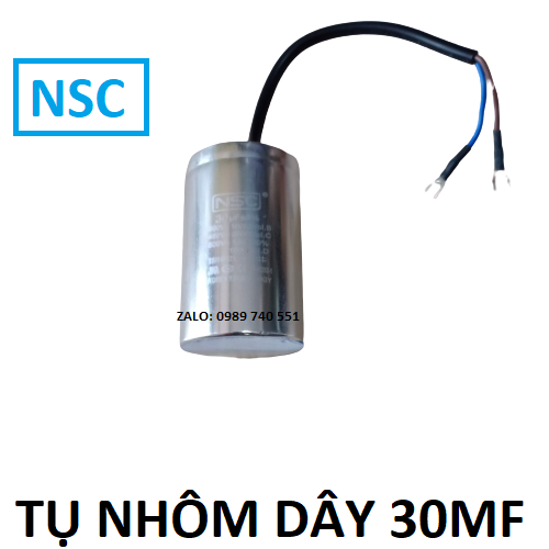 Tụ nhôm dây NSC 50MF