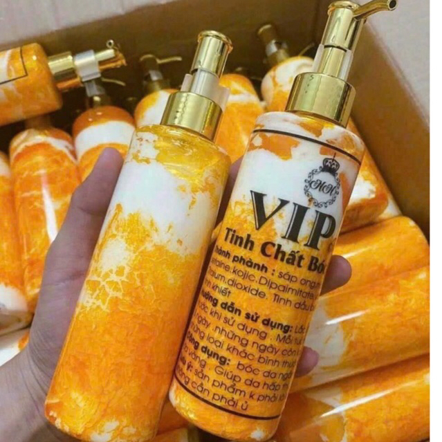 TINH CHẤT KEM BODY BÓC ĐEN SIÊU TRẮNG VIP