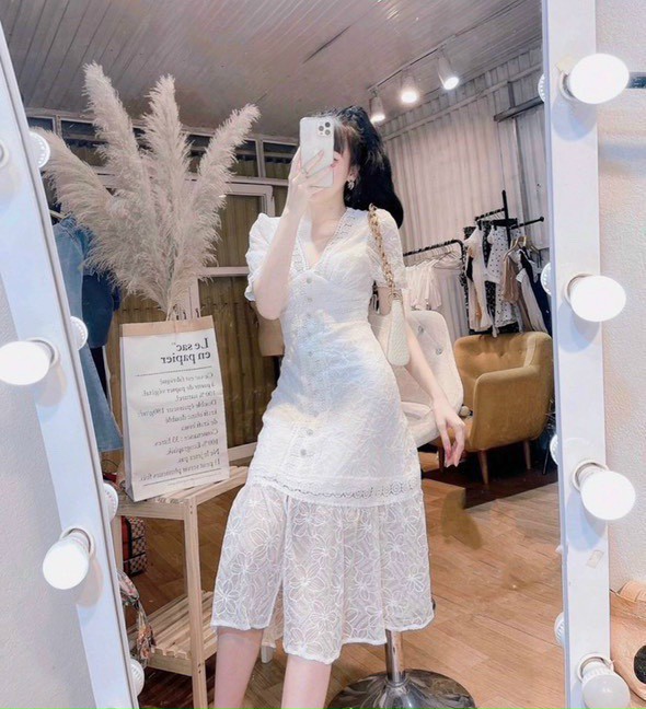 Đầm Xòe Nhún Eo Công Chúa Cực Xinh BEYEU1688 - BY4408