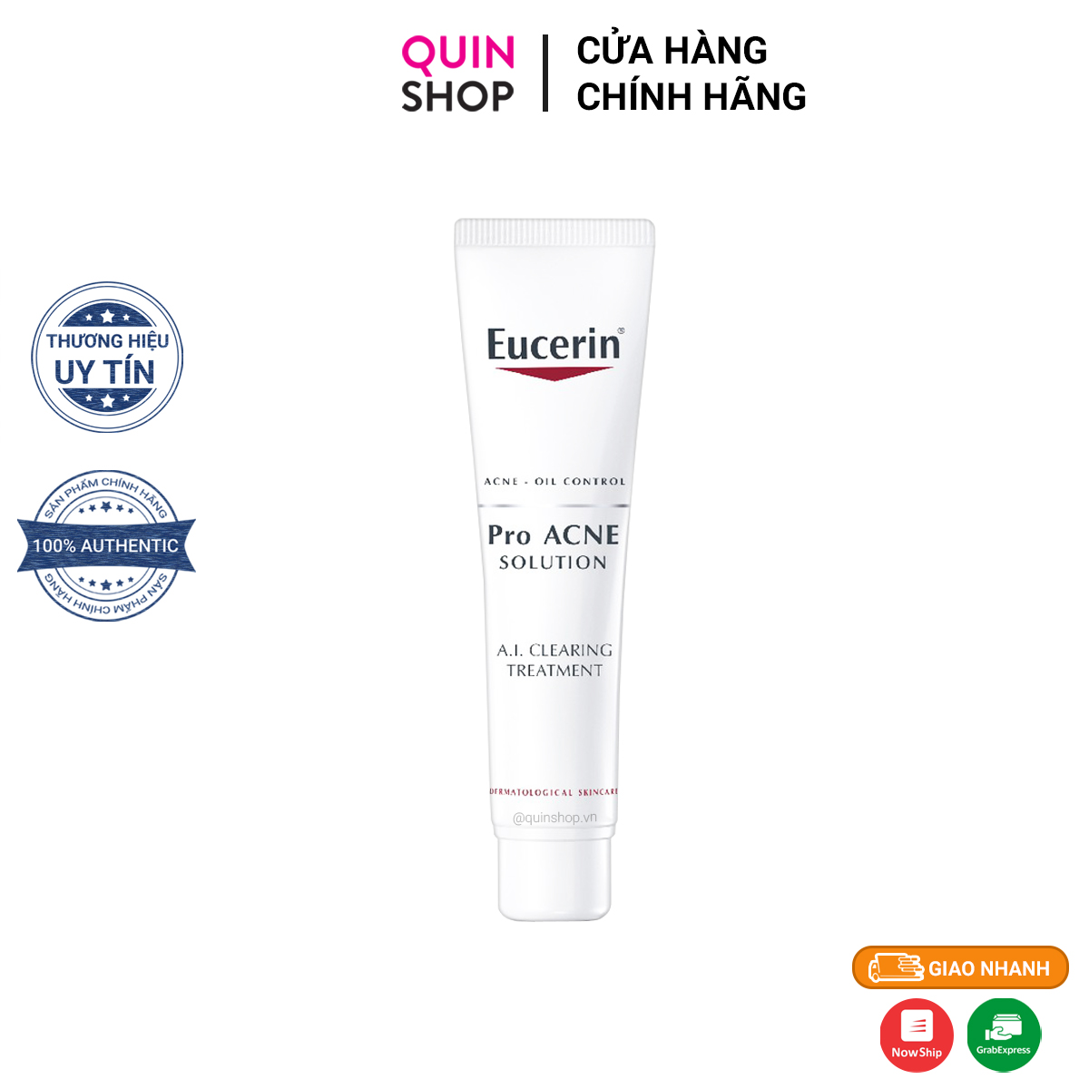 Kem Giảm Mụn Eucerin Pro Acne Solution A.I Clearing Treatment (5/2023)