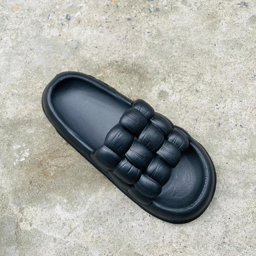 Dép bánh mì Ô Vuông đế độn 3.5cm