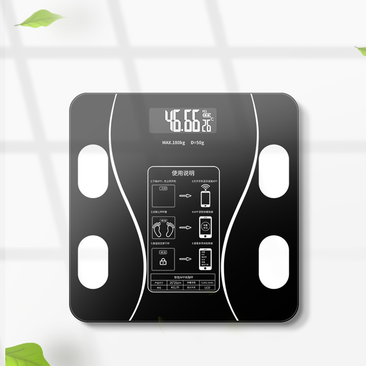 Mini electronic scale-body index analyzer health scale-Kore sport glass scale