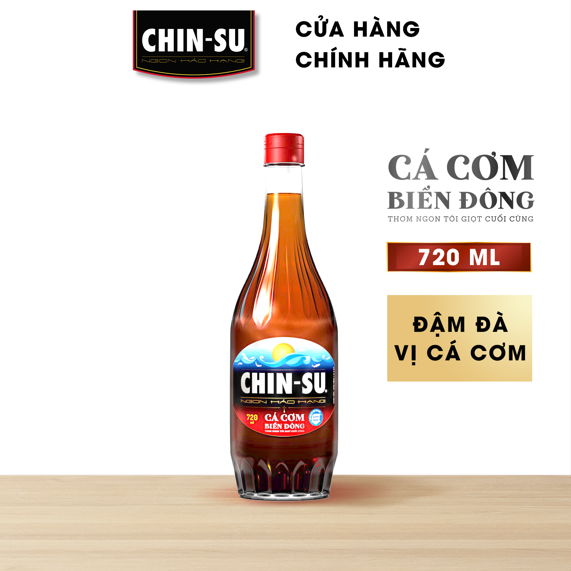 Nước Mắm CHIN-SU Cá Cơm Biển Đông Chai 720ml