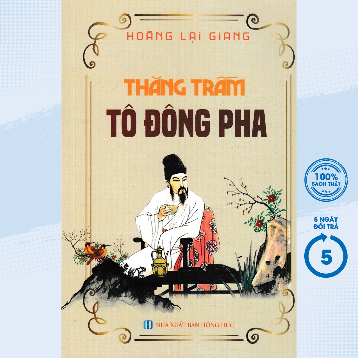 Sách - thăng trầm - tô đông pha - newshop