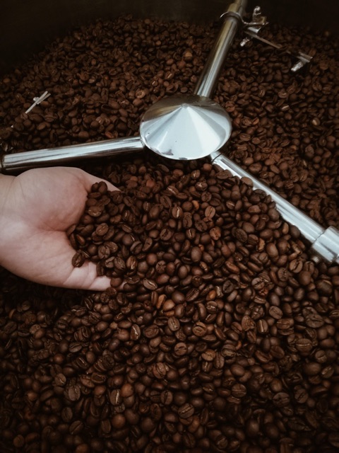 Cà phê dạng bột Robusta - Cà phê rang xay 100% nguyên chất đặc biệt thơm ngon (Túi 500gr)