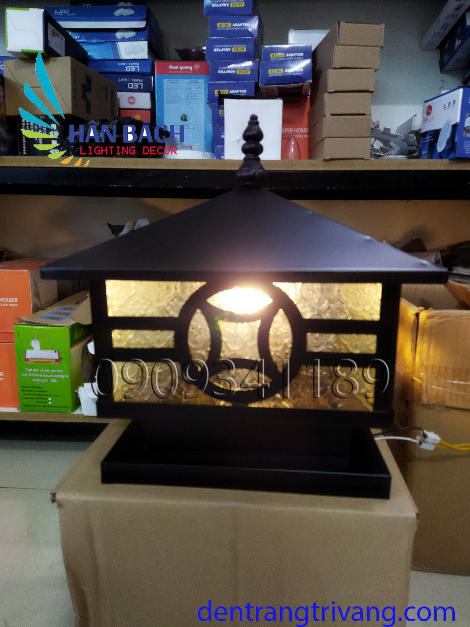 [HCM]ĐÈN TRỤ CỔNG Phi 300