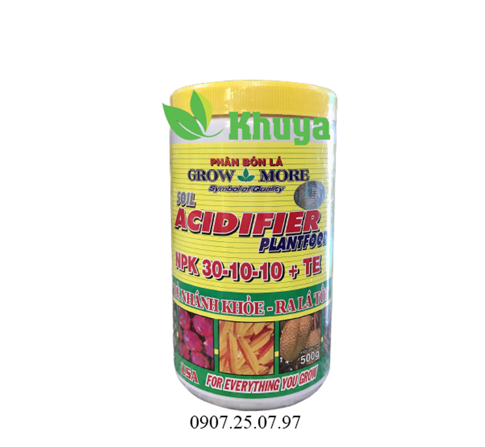 Phân bón lá growmore npk 30-10-10 + te 500gr đẻ nhánh - ra lá