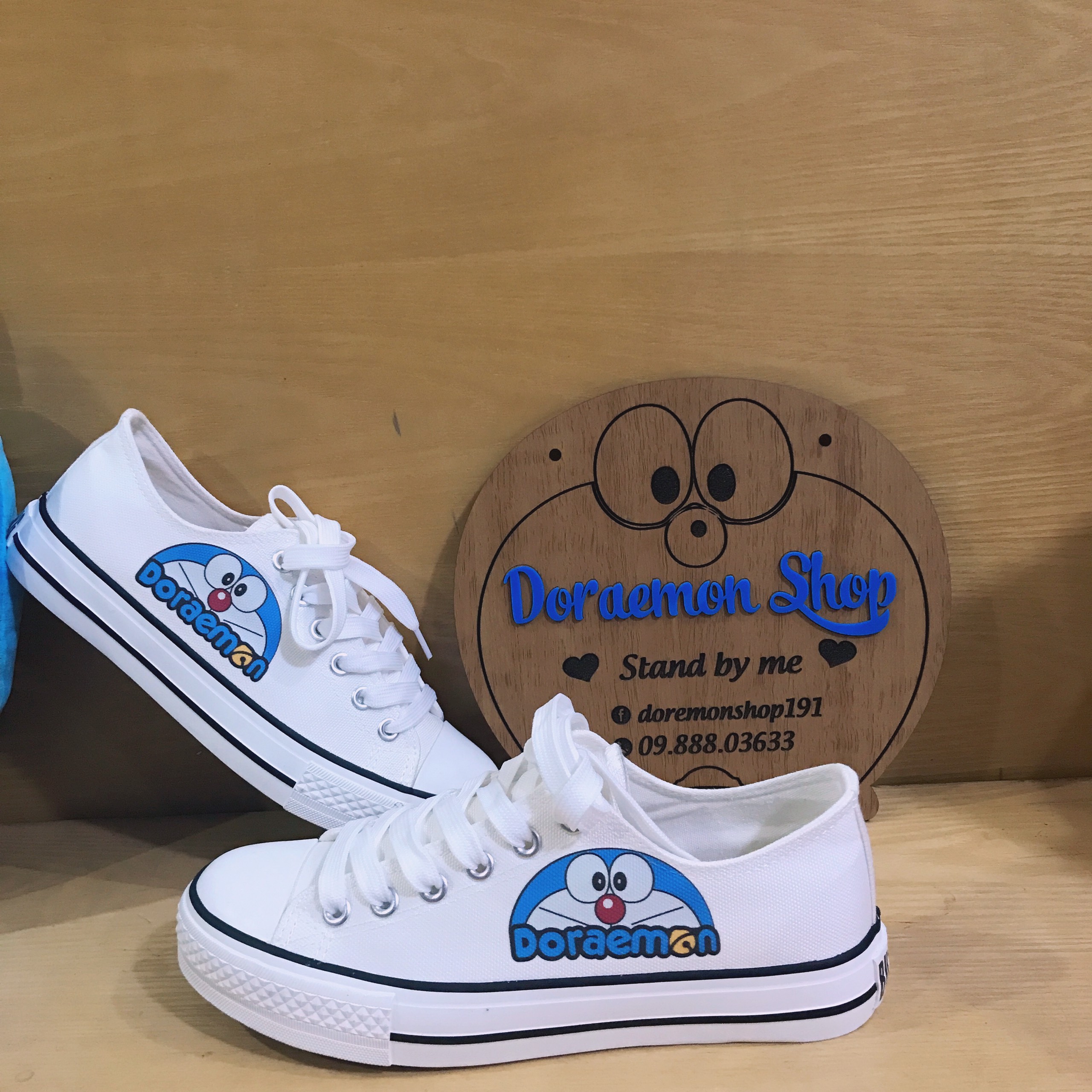 Giày Sneaker Doremon Doraemon Đáng Yêu