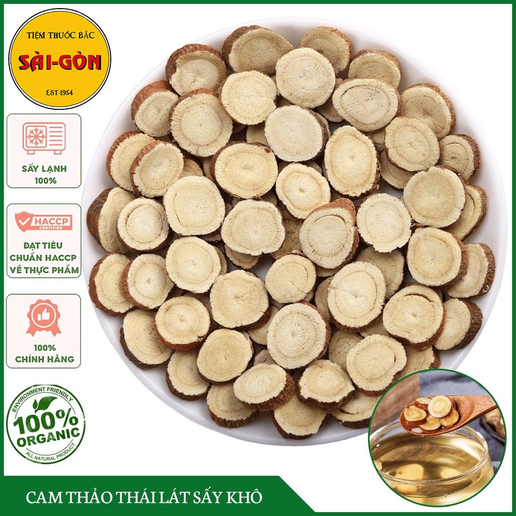 Cam Thảo Lát Tròn 100g