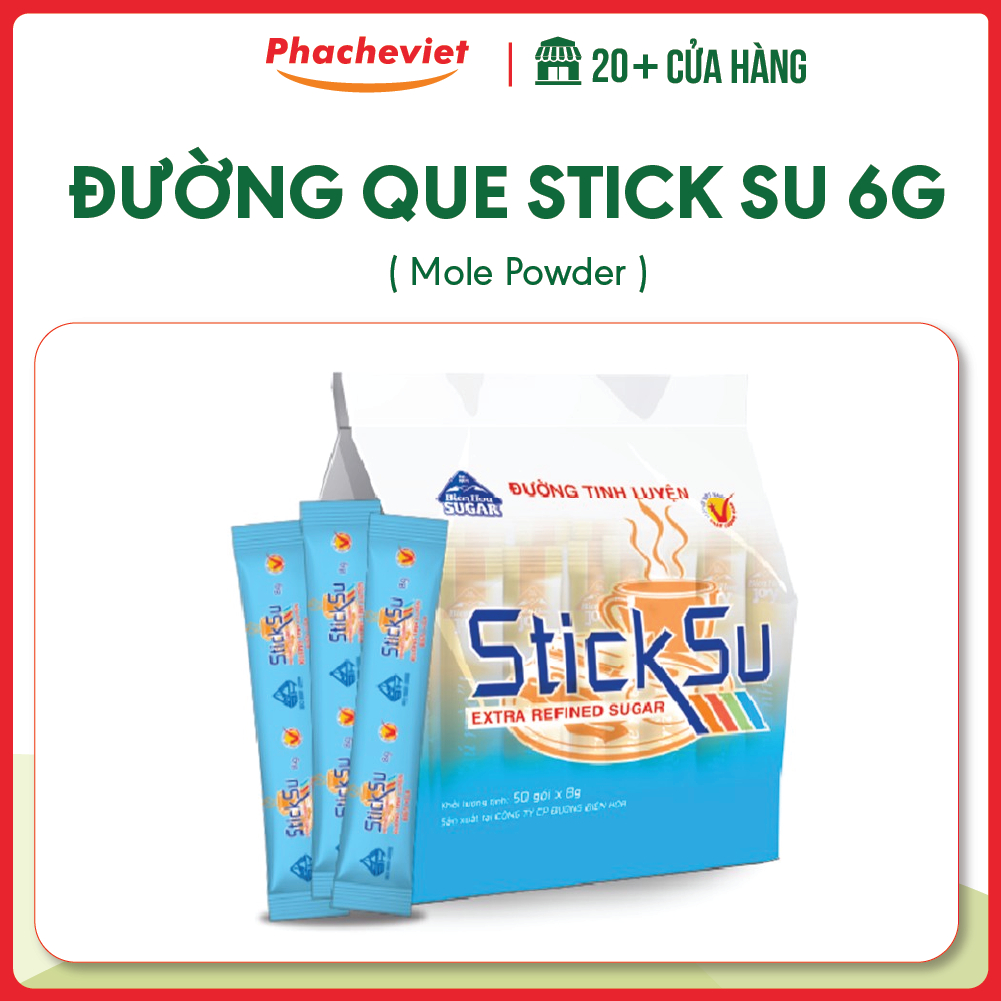 Đường que stick su 6g
