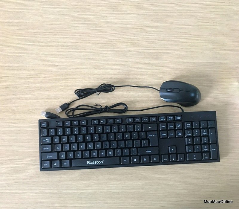 Combo Chuột Và Bàn Phím BOSSTON D5300 Có Dây