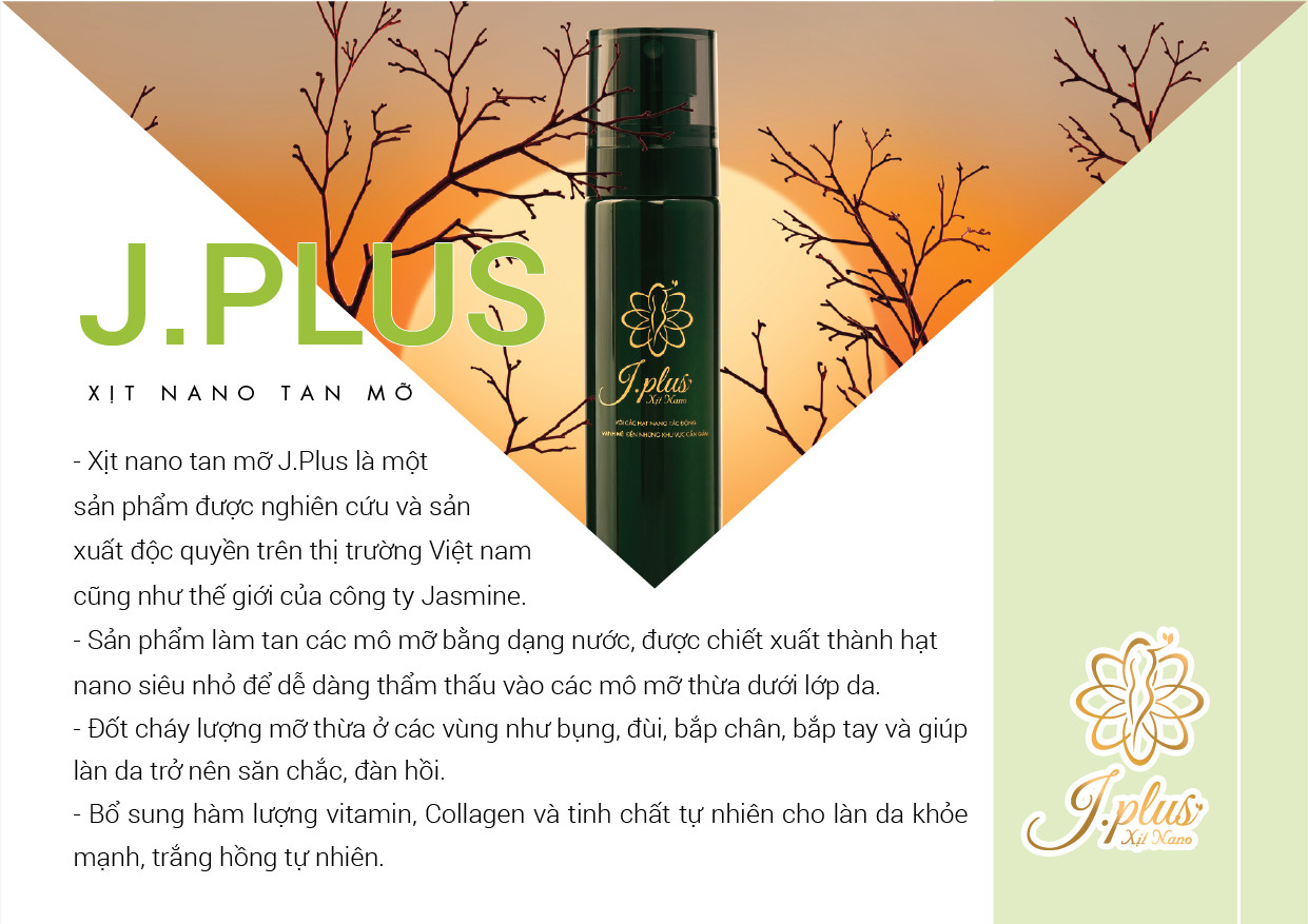 Xịt tan mỡ Nano JPlus