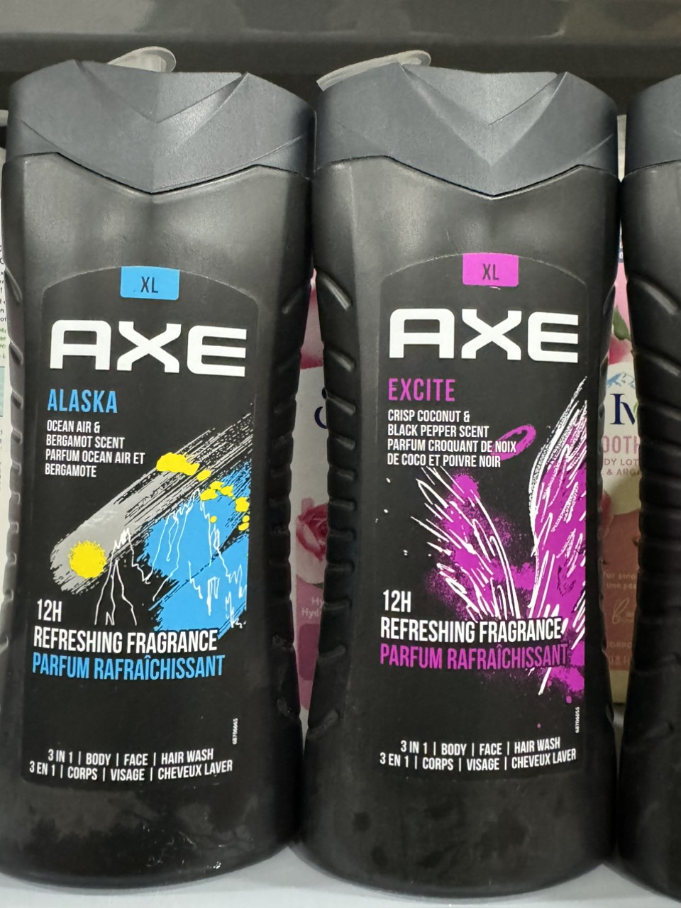 sữa tắm AXE for men 400ml XL - alaska body