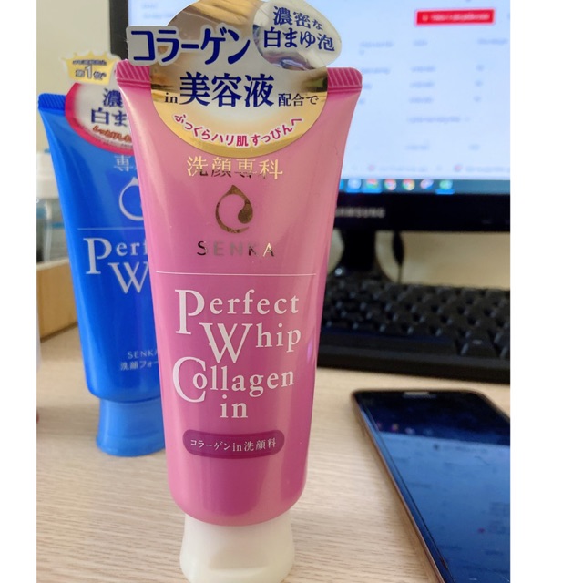 Sữa rửa mặt tạo bọt bổ sung collagen senka perfect whip collagen in 120ml cam kết sản phẩm đúng mô tả chất lượng đảm bảo an toàn đến sức khỏe người sử dụng