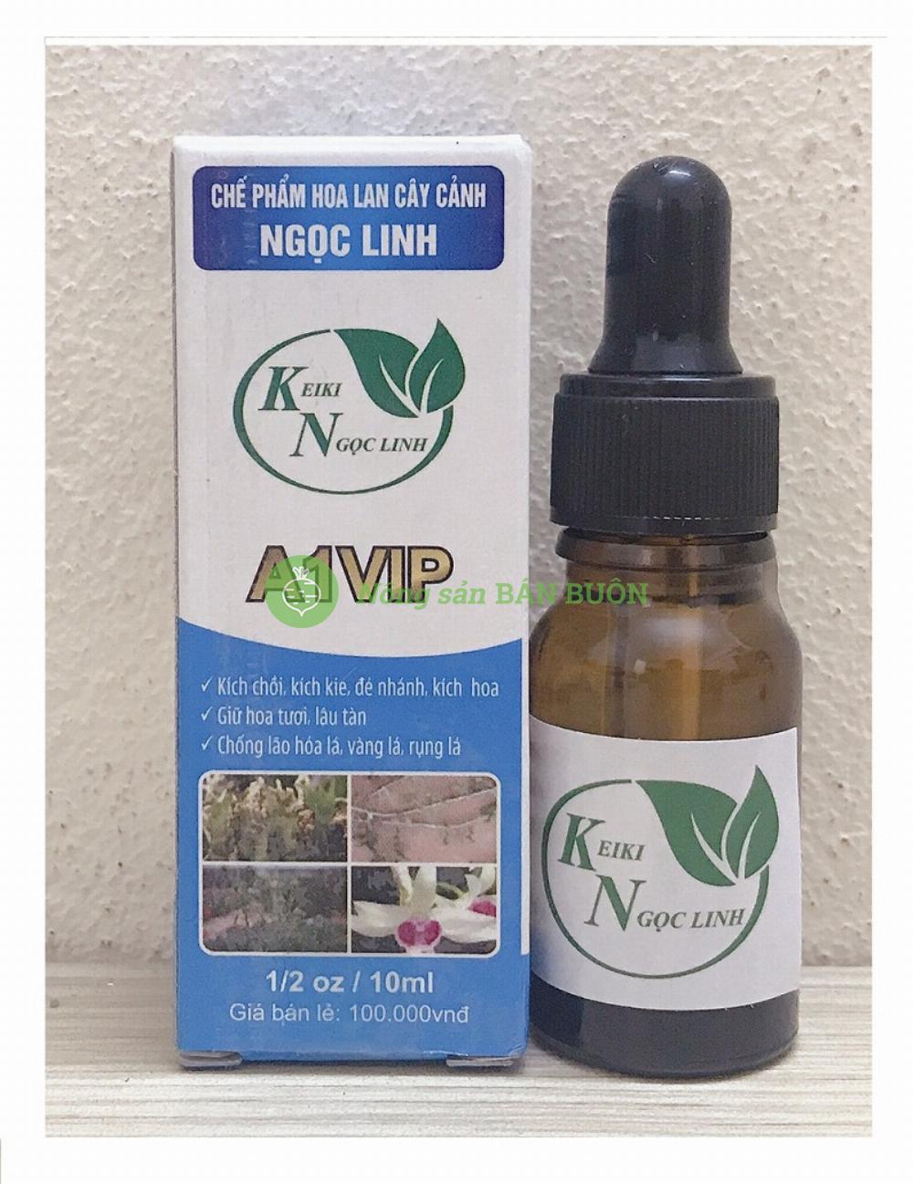 1 Lọ Chế Phẩm Hoa Lan Cây Cảnh A1VIP Ngọc Linh  Lọ 10ml, Kích Chồi, Kích Kie, Đẻ Nhánh, Kích Hoa, Chống Lão Hóa