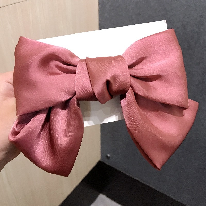 [HCM]Kẹp tóc nơ lụa Hàn Quốc cho nữ bản đẹp xịn - Selenshop