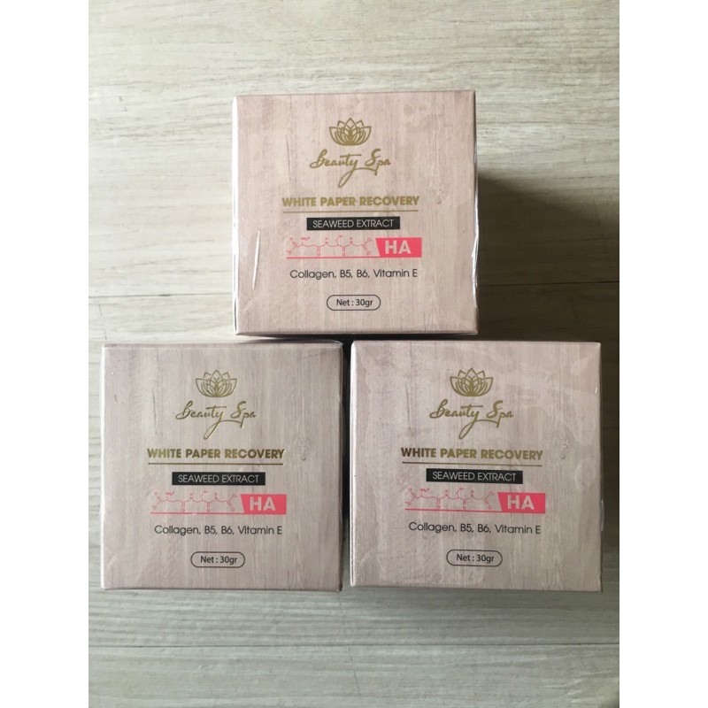 [HCM]Cấy Trắng Phủ Bóng Da White Paper Recovery Ha ( Beauty Spa)