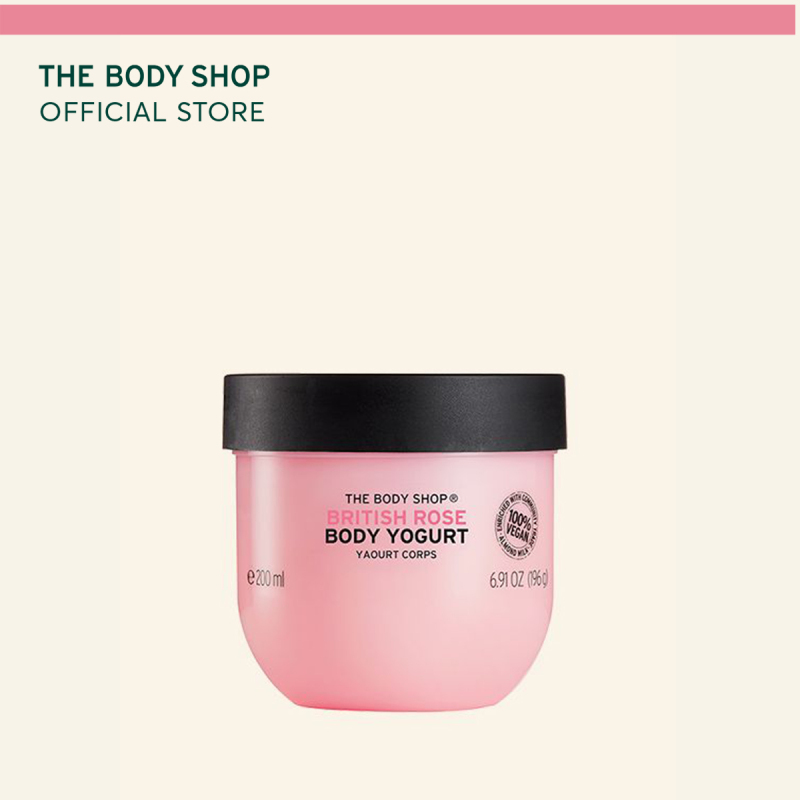 Sữa Chua Dưỡng The Body Shop British Rose Body Yogurt 200ml nhập khẩu
