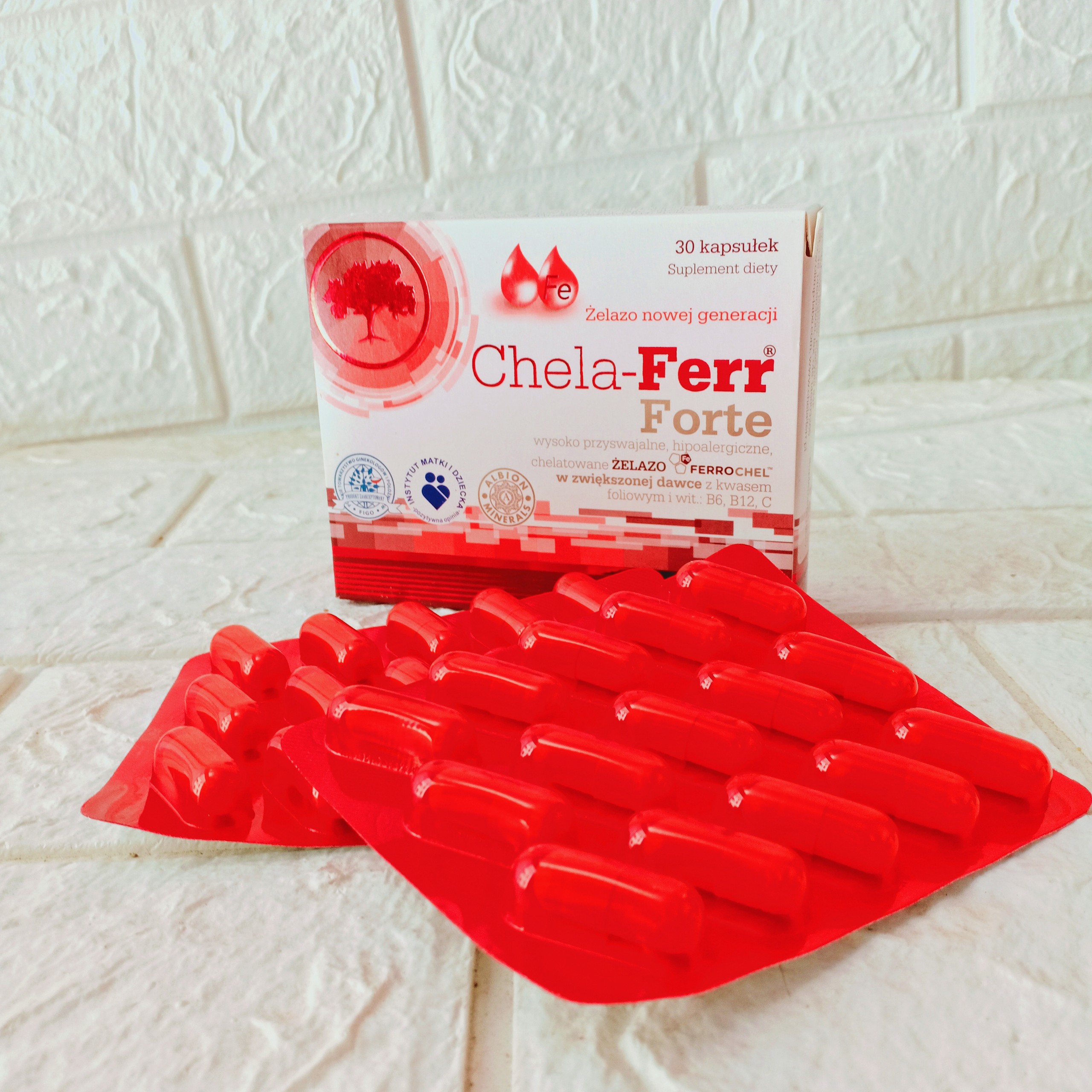 [ Hàng AUTH - Bill ảnh sau] Chela-Ferr® Forte –Viên sắt cho bà bầu