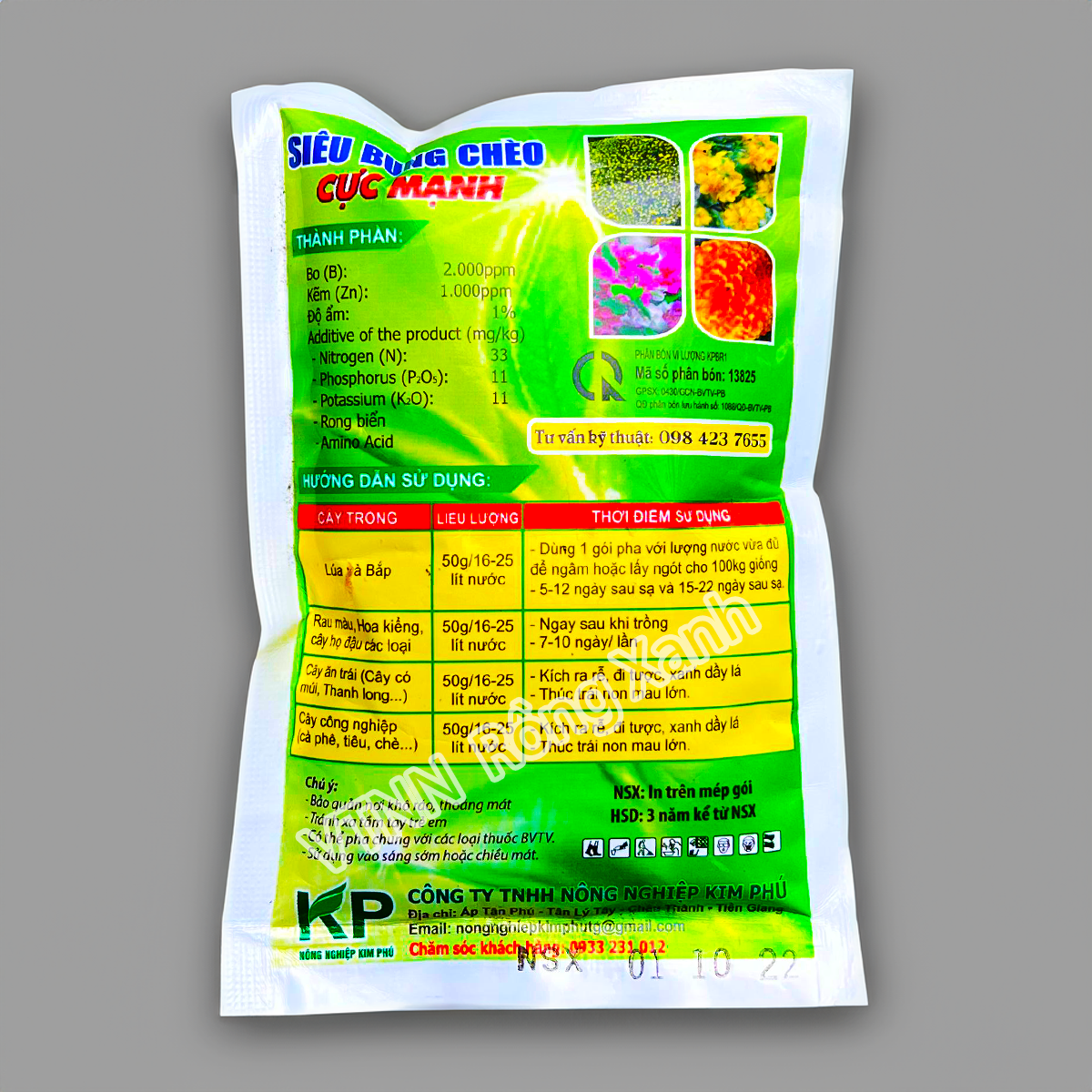 Phân bón siêu bung chèo đâm chồi đẻ nhánh vọt đọt mập đọt (50gr)