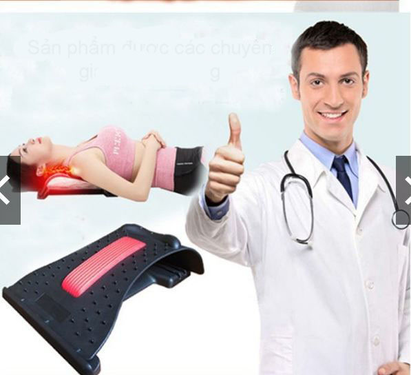 Khung Nắn Chỉnh Cột Sống Lưng Khung Định Hình Cột Sống Điều Phòng Thoát Vị Đĩa Đệm Đau Lưng Vai Gáy Dụng Cụ Hỗ Trợ Tập Lưng - Chính Hãng
