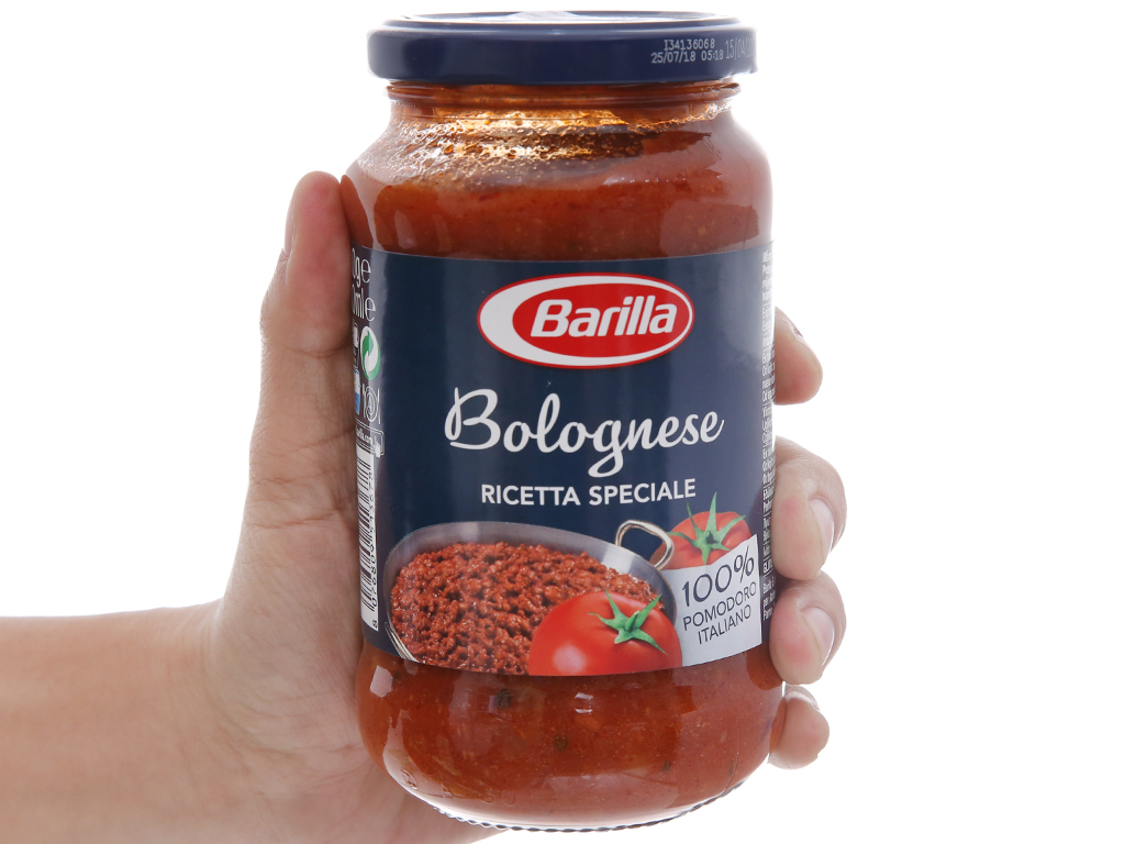 [Siêu thị WinMart] - Sốt cà chua thịt bò băm Barilla lọ 400g