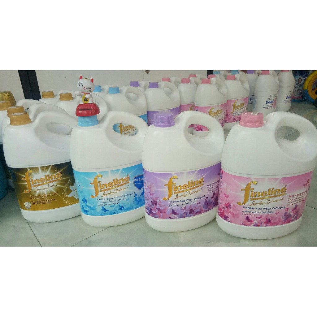 [HCM]Nước giặt Fineline Thái Lan 3000ml Hàng Nhập Khẩu