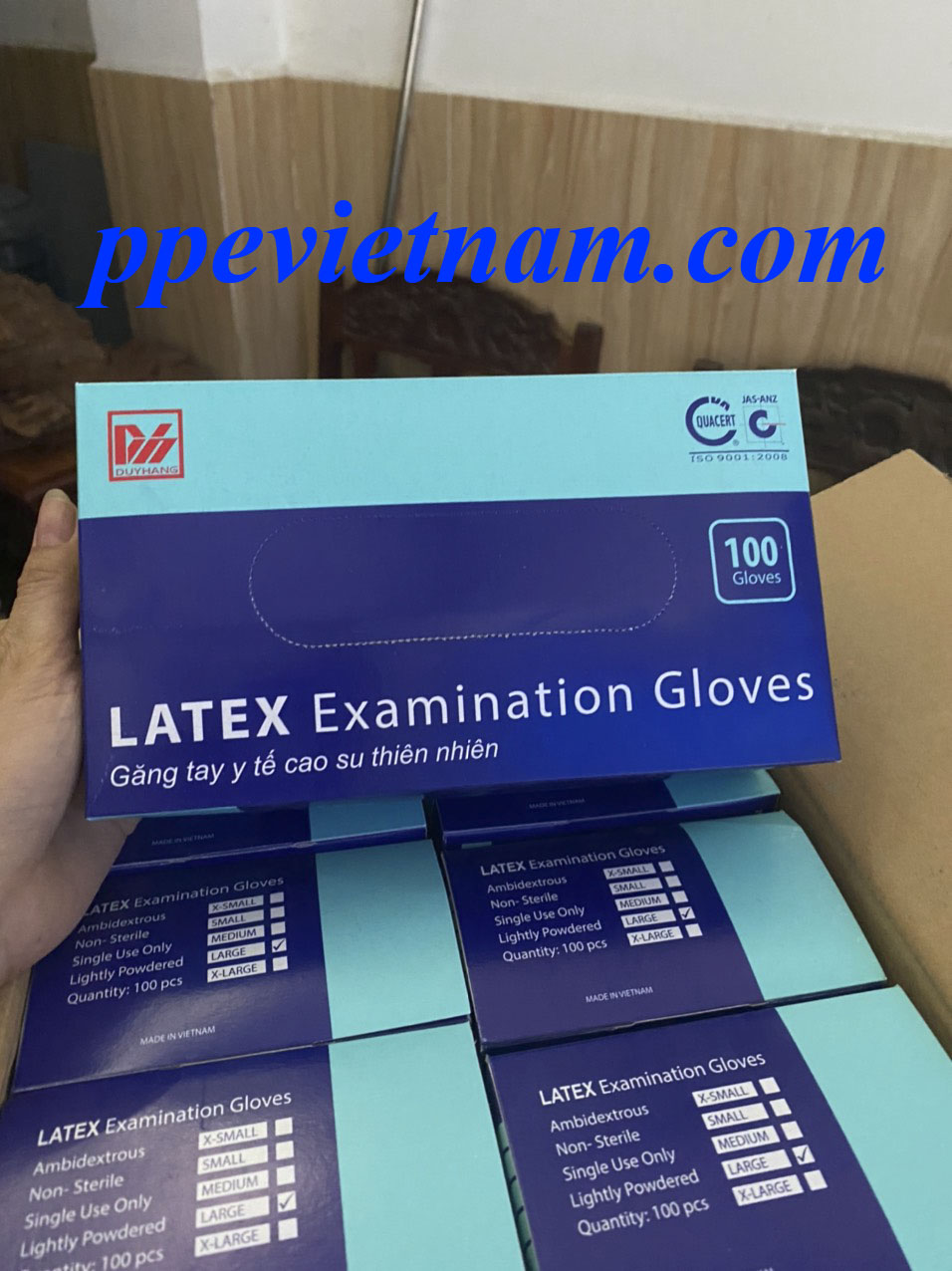 GĂNG TAY LATEX DUY HÀNG