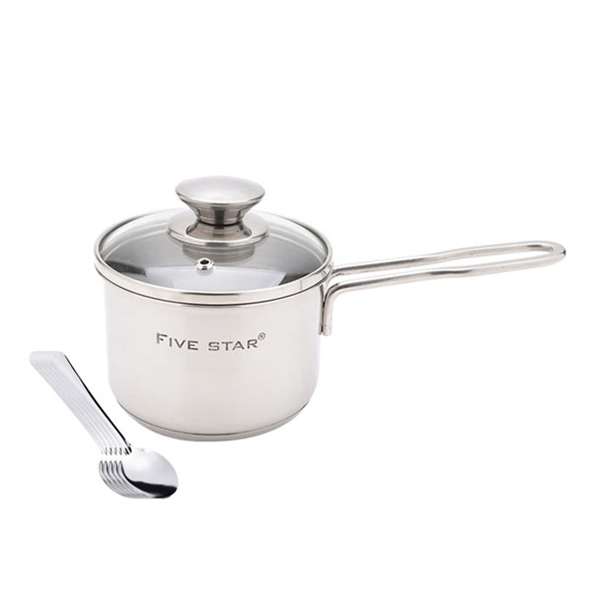 Xoong inox quấy bột 3 đáy siêu bền five star