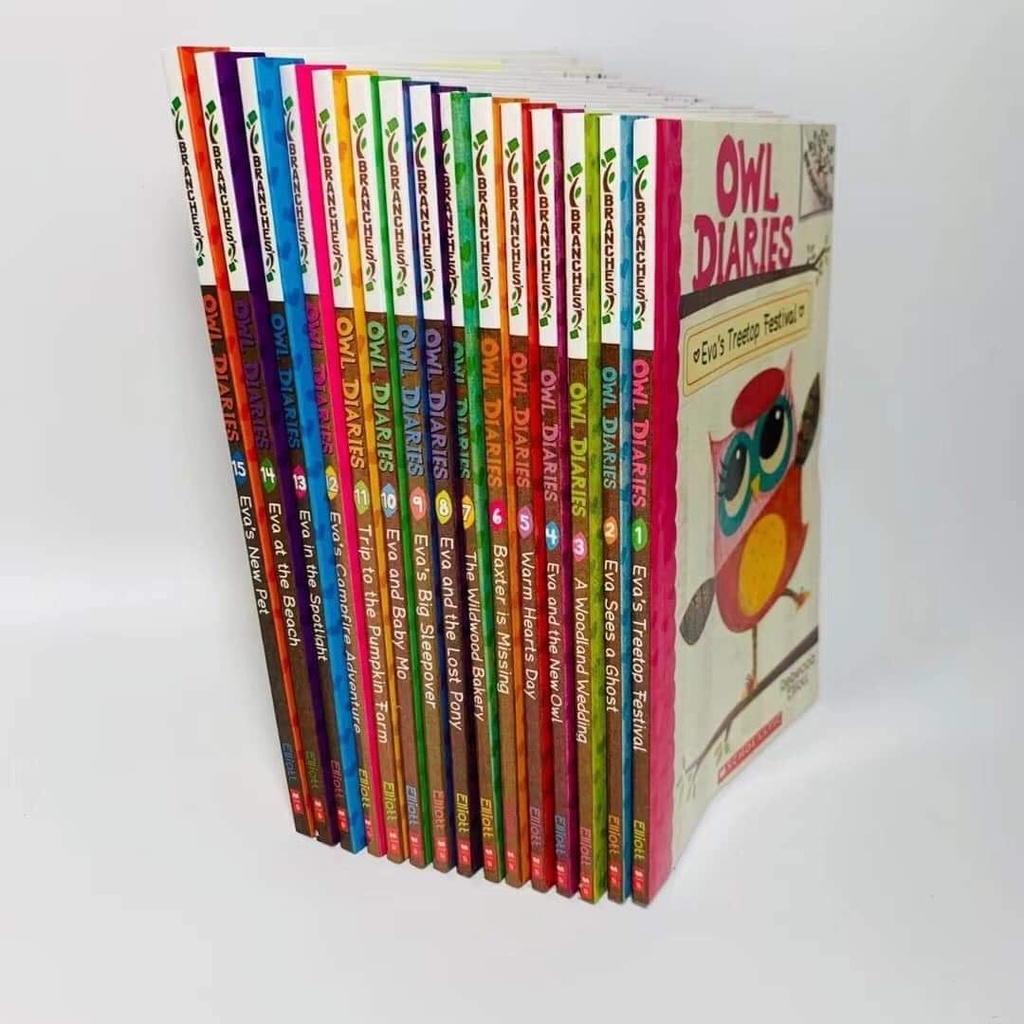 Original - Bộ 15q - Owl Diaries Scholastic (Đồ chơi)