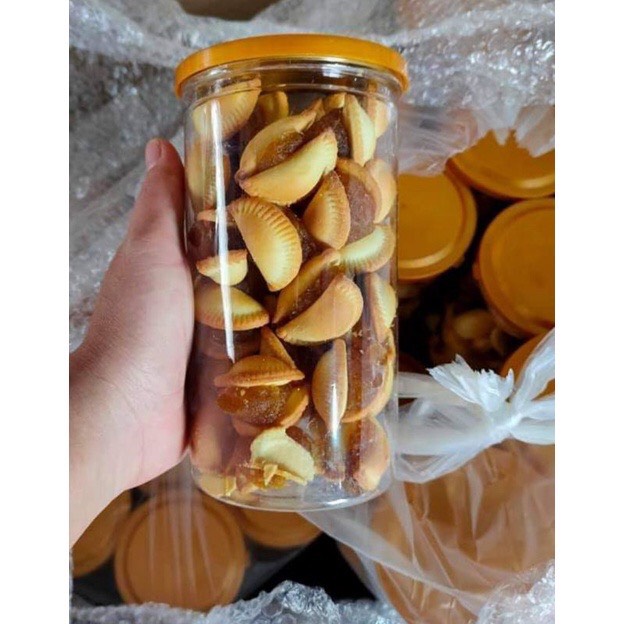 Bánh Sò Khóm Thái Lan ( bánh kẹp mứt dứa) hủ 300gr