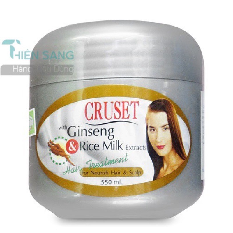 Kem Ủ Tóc Nhân Sâm, Tảo Biển Cruset - Thái Lan - 500ml