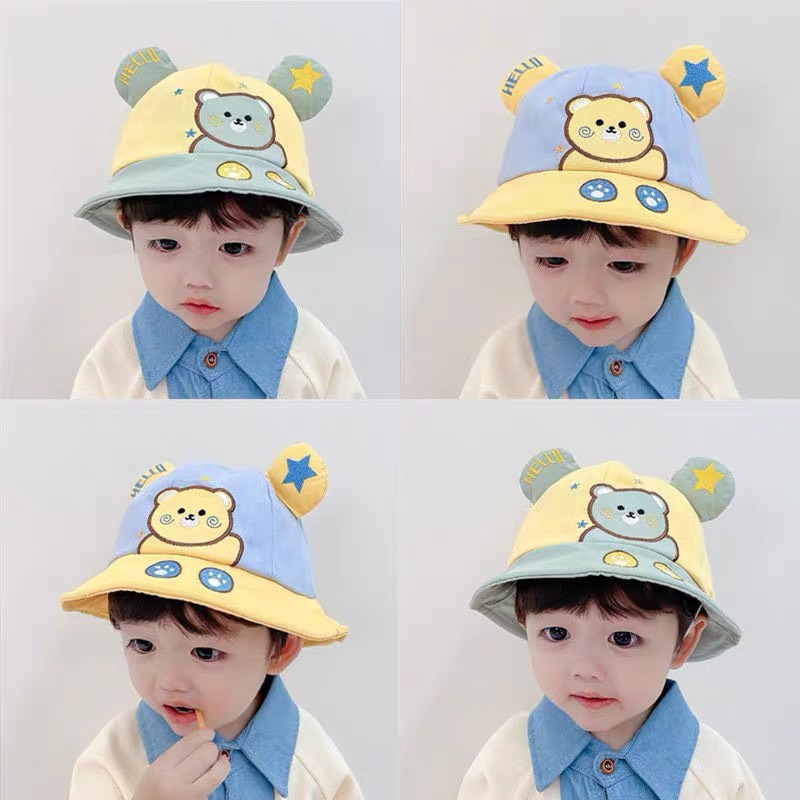Mũ bucket cho bé/mũ vành cho bé