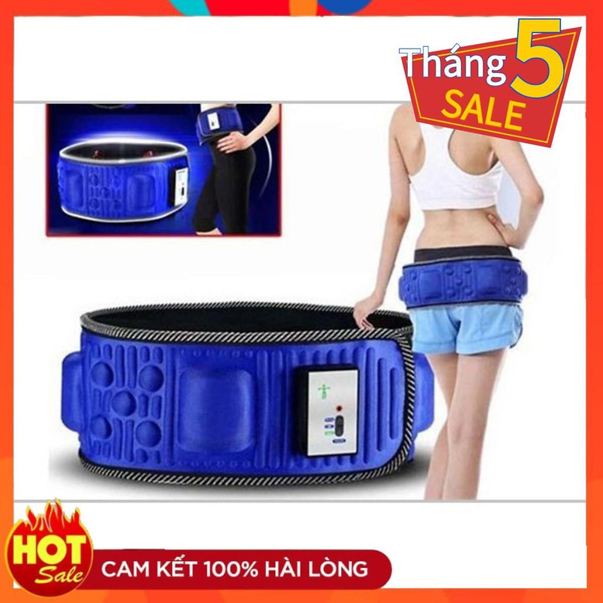 [ 0 Đồng ] ĐAI RUNG MASSAGE ĐÁNH TAN MỠ TOÀN THÂN X5 .ĐTBX